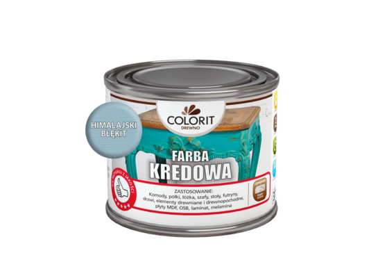 Farba kredowa himalajski błękit 375 ml