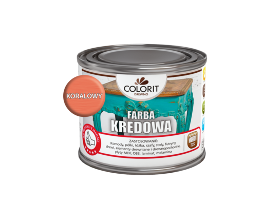Farba kredowa koralowy 375 ml