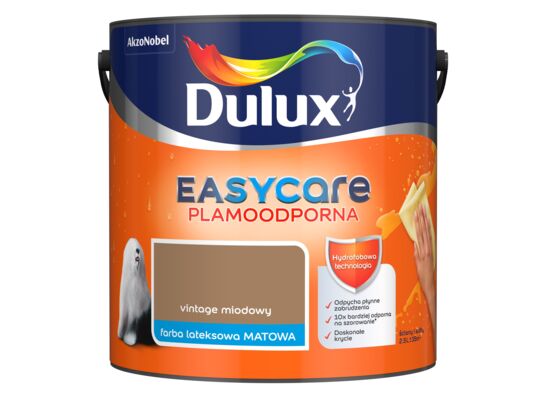 Farba lateksowa EasyCare Plamoodporna Vintage Miodowy 2,5 l Dulux