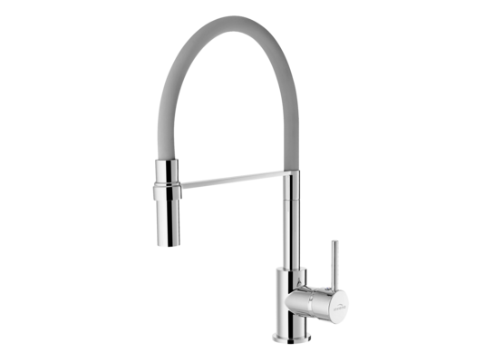 Bateria zlewozmywakowa Kameleon szary/chrom Invena