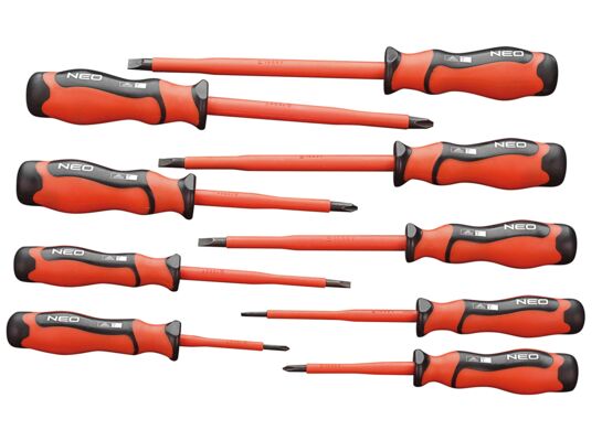 Zestaw wkrętaków 1000 V 9 sztuk NEO
