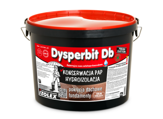 Masa dyspersyjna asfaltowo-kauczukowa Dysperbit DB 10 kg Izolex