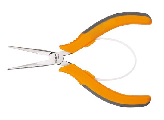 Szczypce precyzyjne wydłużone proste 130 mm NEO
