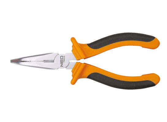 Szczypce wydłużone wygięte 160 mm NEO