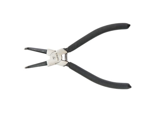 Szczypce segera do pierścieni osadczych 175 mm wewnętrzne wygięte TOPEX