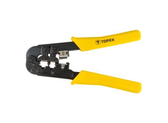 Szczypce do końcówek telefonicznych 6P, 8P TOPEX
