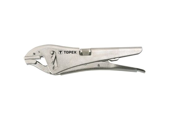 Szczypce zaciskowe uniwersalne 225 mm proste szczęki TOPEX
