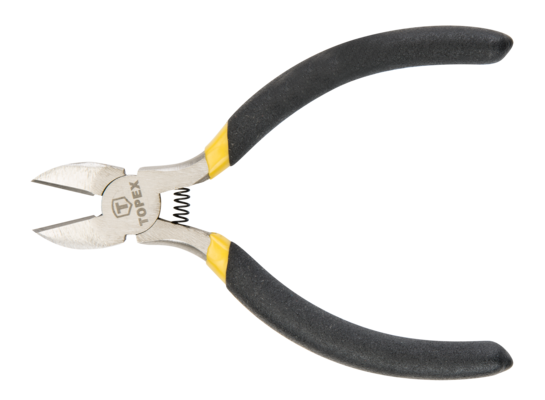 Szczypce precyzyjne boczne 115 mm TOPEX