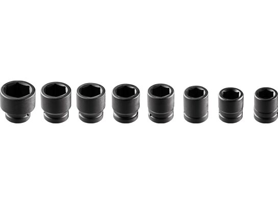 Nasadki udarowe 3/4" 26-38 mm zestaw 8 sztuk NEO