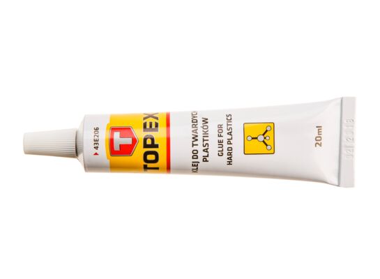 Klej do twardych plastików 20 ml TOPEX