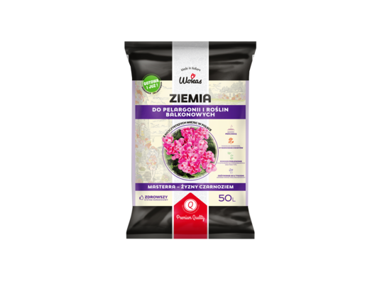 Ziemia do pelargonii i kwiatów balkonowych 50 l 