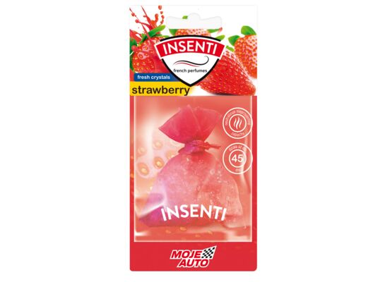 Woreczek Zapachowy - Strawberry Insenti 20 g MOJE AUTO