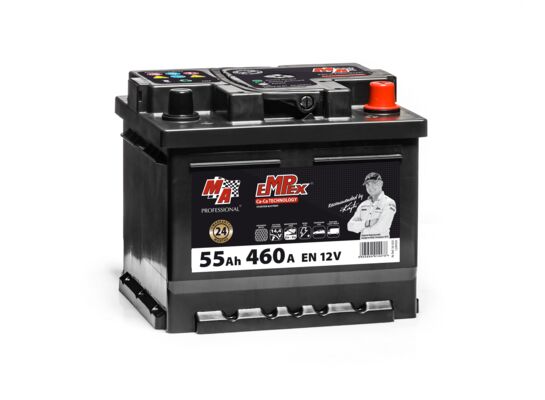 Akumulator MA PROFESSIONAL EMPEX MAE 555 R 55Ah / 460A / L1