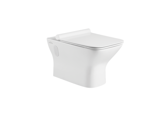 Miska wisząca WC bez kołnierza Nyks z deską wolnoopadającą Invena