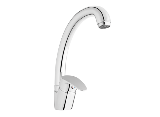 Bateria zlewozmywakowa Ave New z obrotową wylewką Lux Invena 