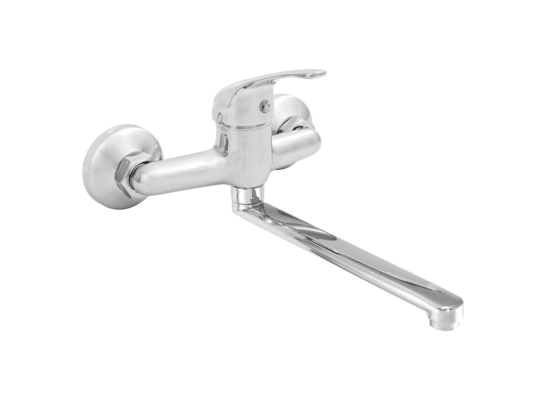 Bateria umywalkowo-zlewozmywakowa Mitris ścienna Invena 