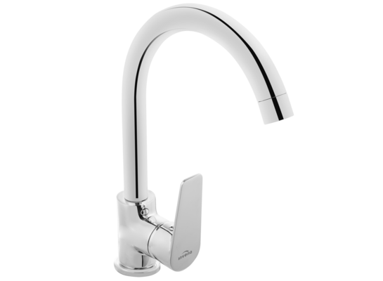 Bateria zlewozmywakowa Dokos z wylewką L chrom Invena