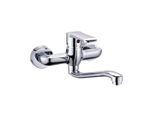 Bateria zlewozmywakowa Siros ścienna Invena 