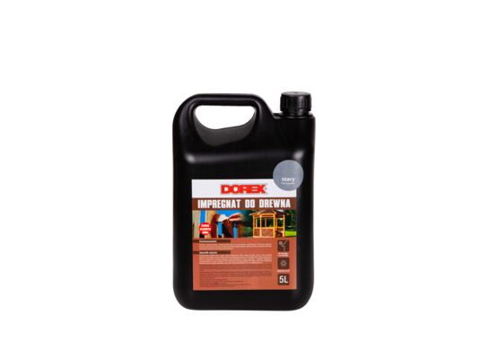 Impregnat do drewna szary 5 l Dorex
