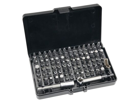 Końcówka wkrętakowa z uchwytem, zestaw 99 sztuk NEO