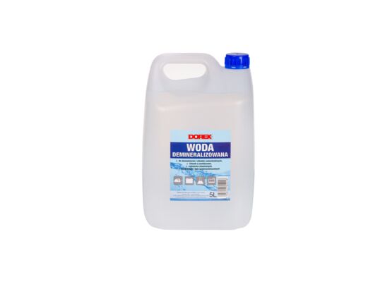 Woda demineralizowana 5 l Dorex