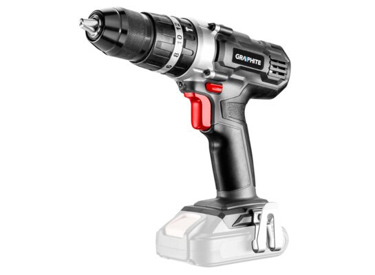 Wiertarko-wkrętarka akumulatorowa z udarem Energy+ 18 V Li-Ion uchwyt 13 mm bez akumulatora GRAPHITE