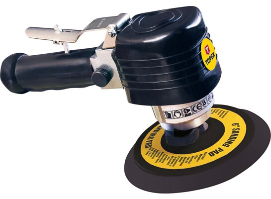 Szlifierka mimośrodowa pneumatyczna 150 mm 9 000 obr./min TOPEX