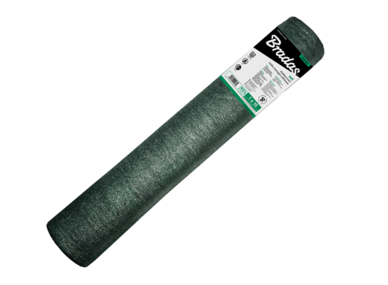 Siatka cieniująco-osłonowa 95%, 1 x 50 m zielona