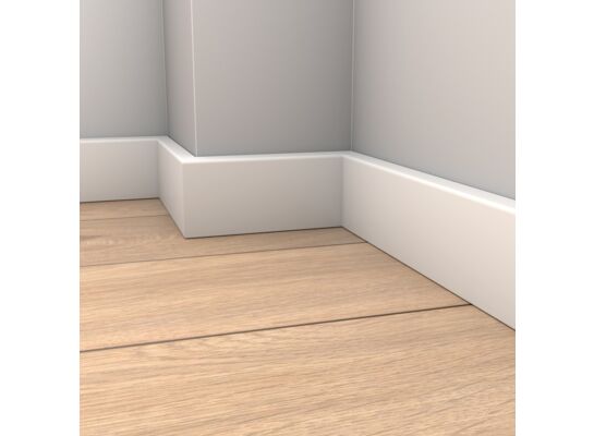 Listwa MDF do malowania LK80ES White Paintable