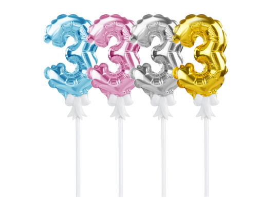 Balon foliowy na patyczku 3