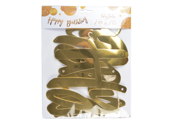 Girlanda Happy Birthday