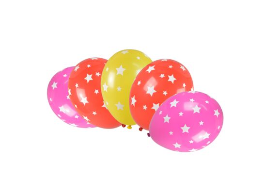 Balon Gwiazdka 5 sztuk