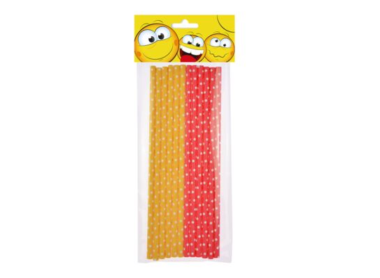 Słomka papierowa Minki 12 sztuk