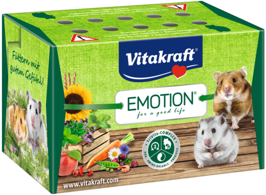 Kartonik transportowy dla chomika Emotion Vitakraft