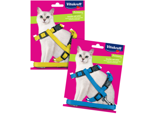 Szelki i smycz dla kota 22-42 cm Vitakraft