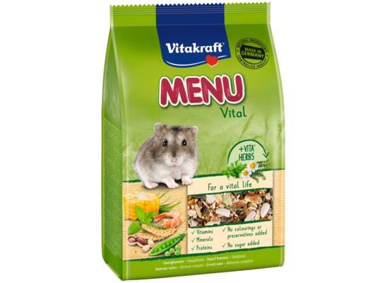 Karma dla chomika karłowatego Menu 400 g
