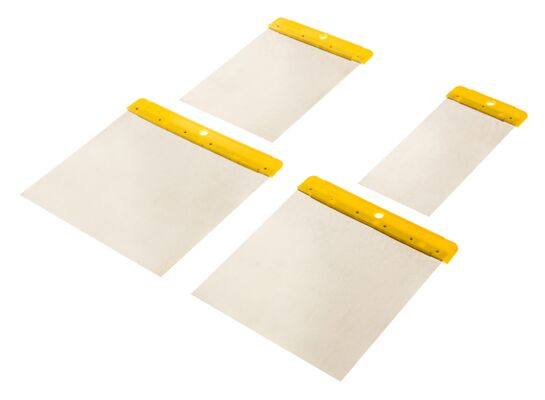 Szpachle malarskie japońskie zestaw 4 sztuki