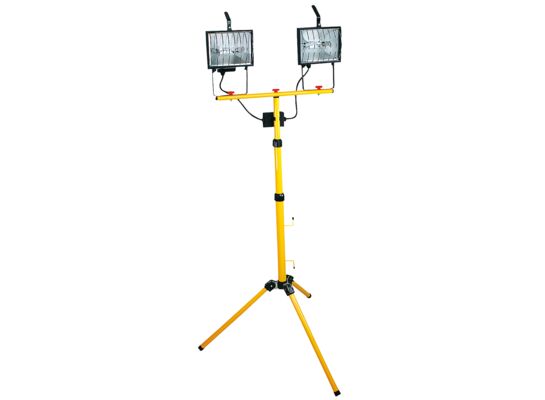 Oprawa halogenowa 2 x 400 W, na statywie teleskopowym 2,1 m TOPEX