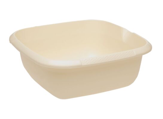 Miska kwadratowa z wylewką kremowy björk 34 x 34 x 12,5 cm keeeper