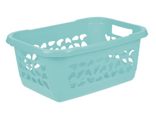 Kosz na pranie Jost 32 l 55 x 40 x 23 cm niebieski Keeeper