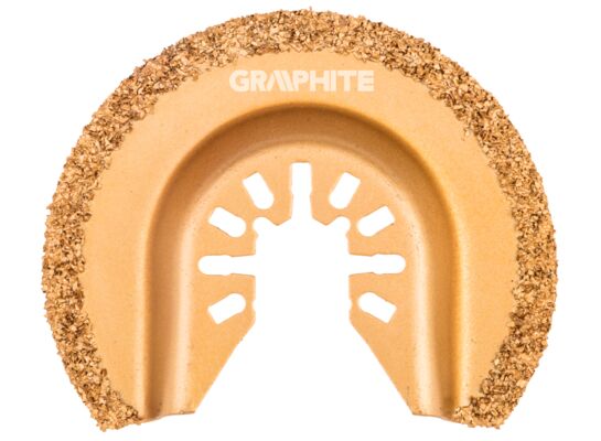 Tarcza półokrągła HM do ceramiki, 64 mm, pokrycie nasypem z węglika wolframu GRAPHITE