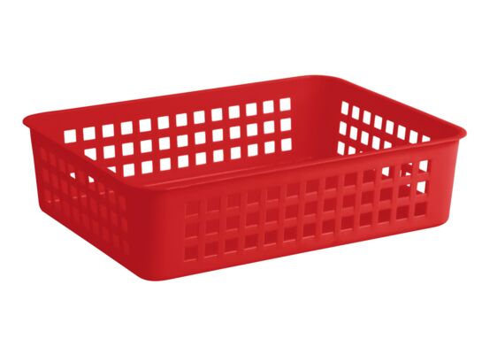 Koszyk A5 mójczerwony 24,5 x 18,5 x 6 cm keeeper
