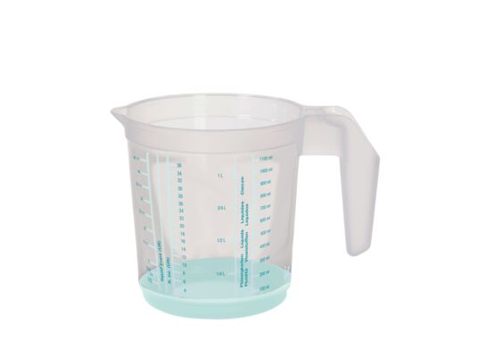 Dzbanek z miarką i funkcją antypoślizgową 1 l seledynowy massimo Ø13,5 x 14 cm keeeper