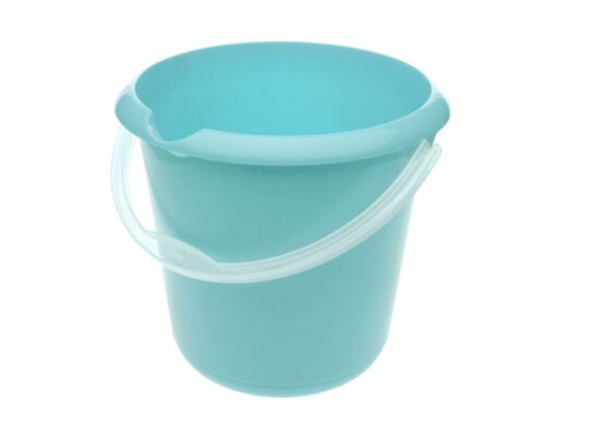 Wiadro z wylewką 10 l wodny niebieski mika Ø30 x 28 cm keeeper