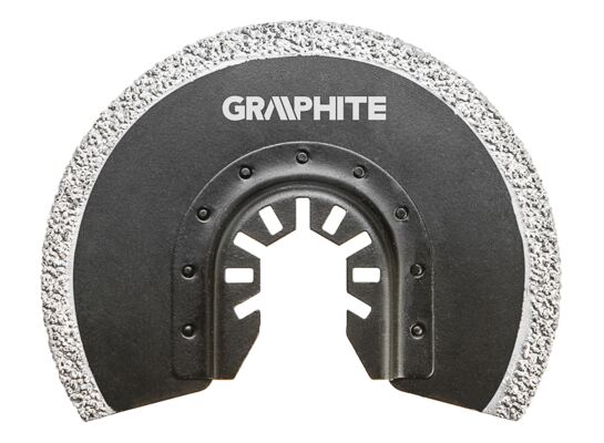 Tarcza półokrągła HM do ceramiki, 85 mm GRAPHITE