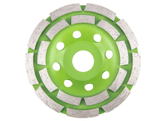 Tarcza diamentowa szlifierska 115 x 22,2 x 5 mm podwójny segment VERTO