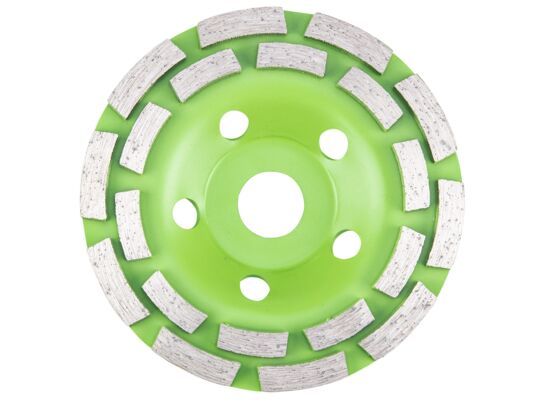 Tarcza diamentowa szlifierska 125 x 22,2 x 5 mm podwójny segment VERTO