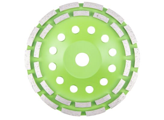 Tarcza diamentowa szlifierska 180 x 22,2 x 5 mm podwójny segment VERTO