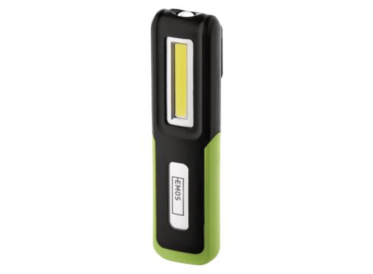 Lampa warsztatowa LED, 3 W COB + 3 W CREE