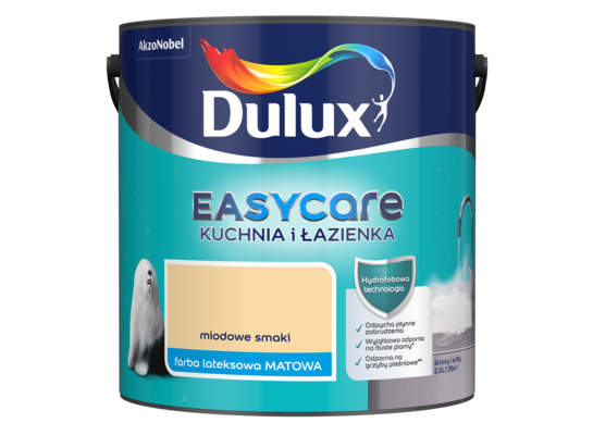 Farba Dulux EasyCare Kuchnia i Łazienka Miodowe Smaki 2,5 l